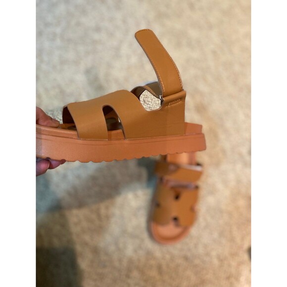 Women's Thick Platform Slide Sandals Anti- Slip Open Toe Adjustable NWT size 7.5 - Picture 11 of 12